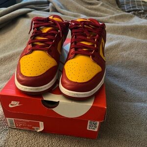 Nike Kids Shoes - Red and Yellow